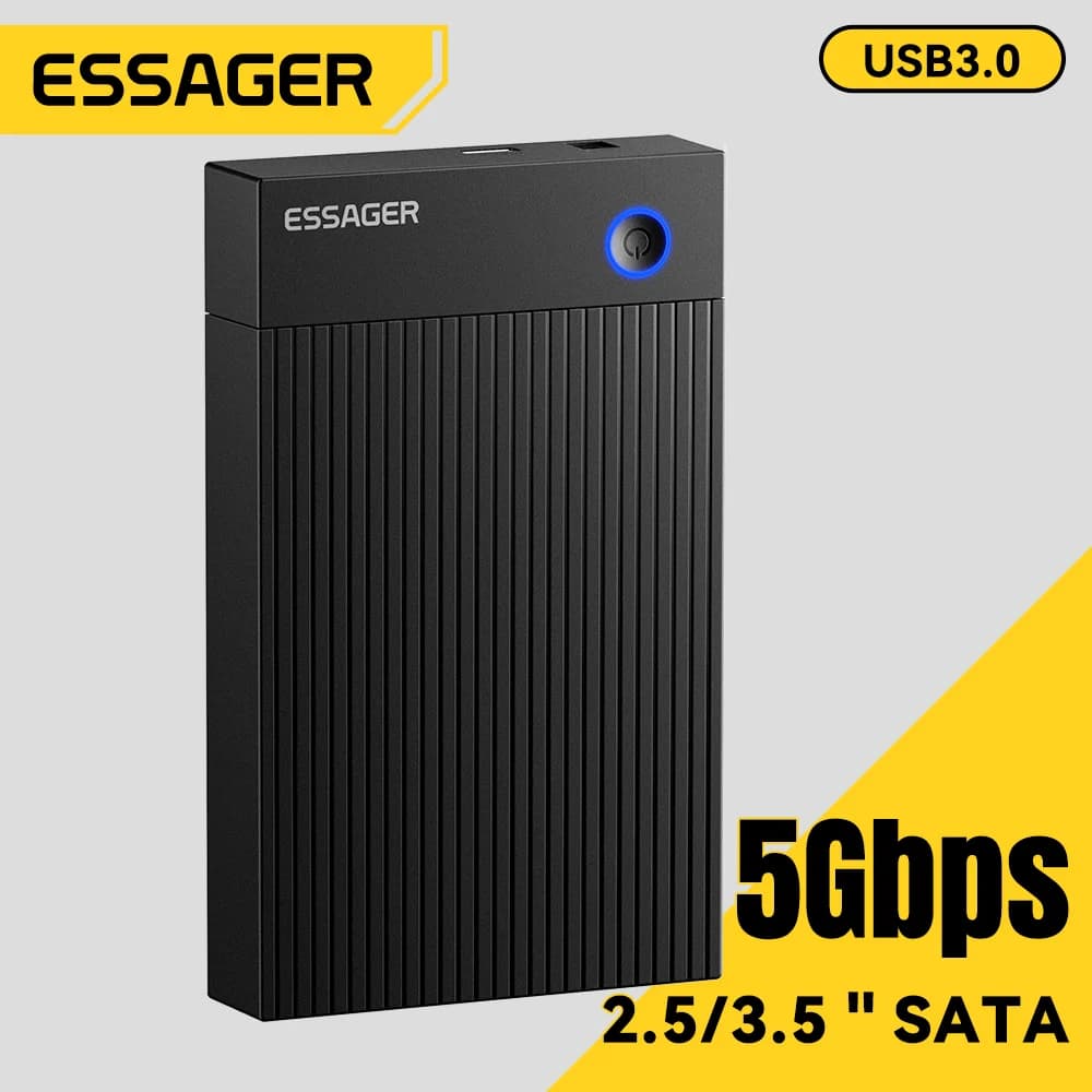 Carcasă HDD SATA 3.0 de 3,5 inch USB 3.0