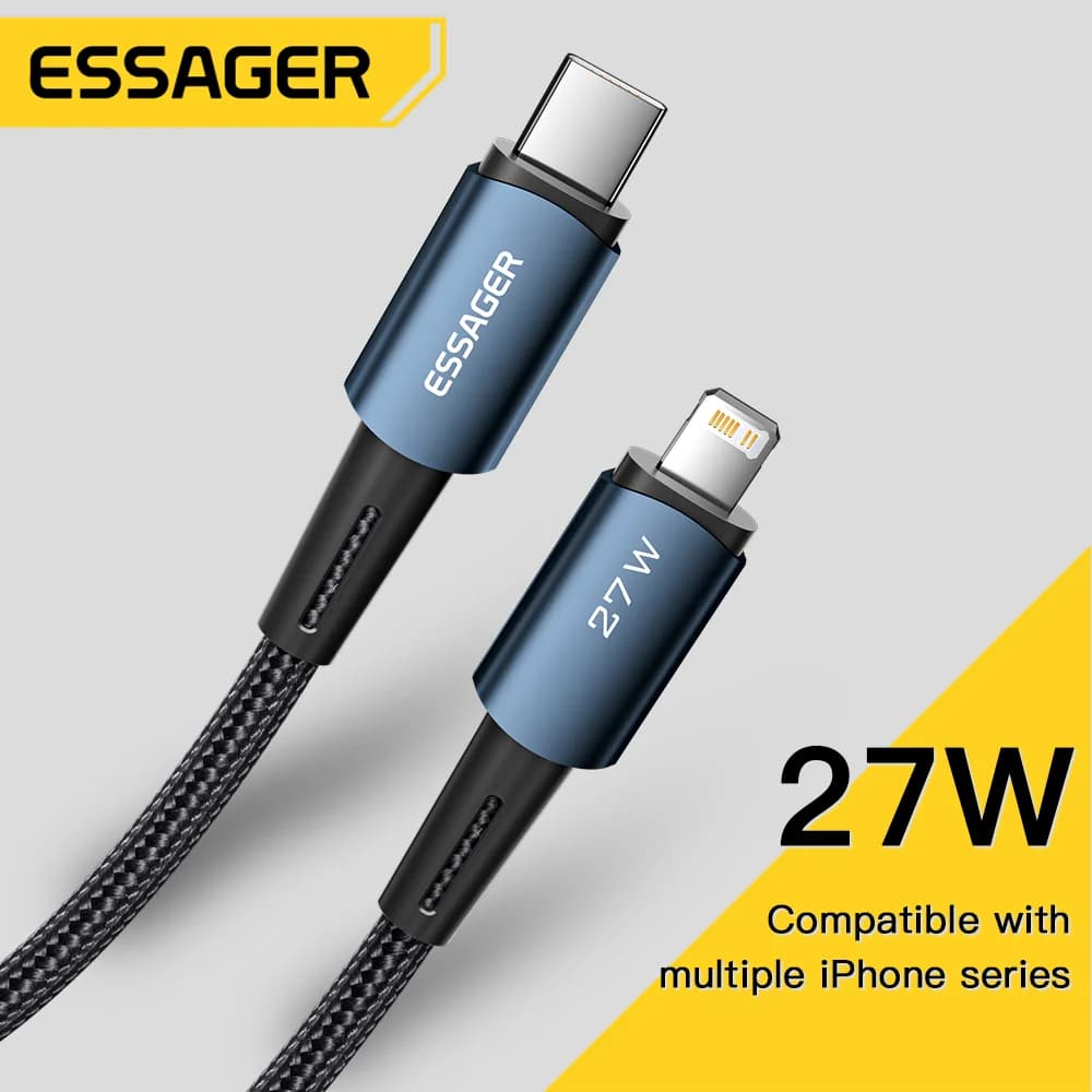 Cablu de încărcare rapidă 20W USB-C la Lightning