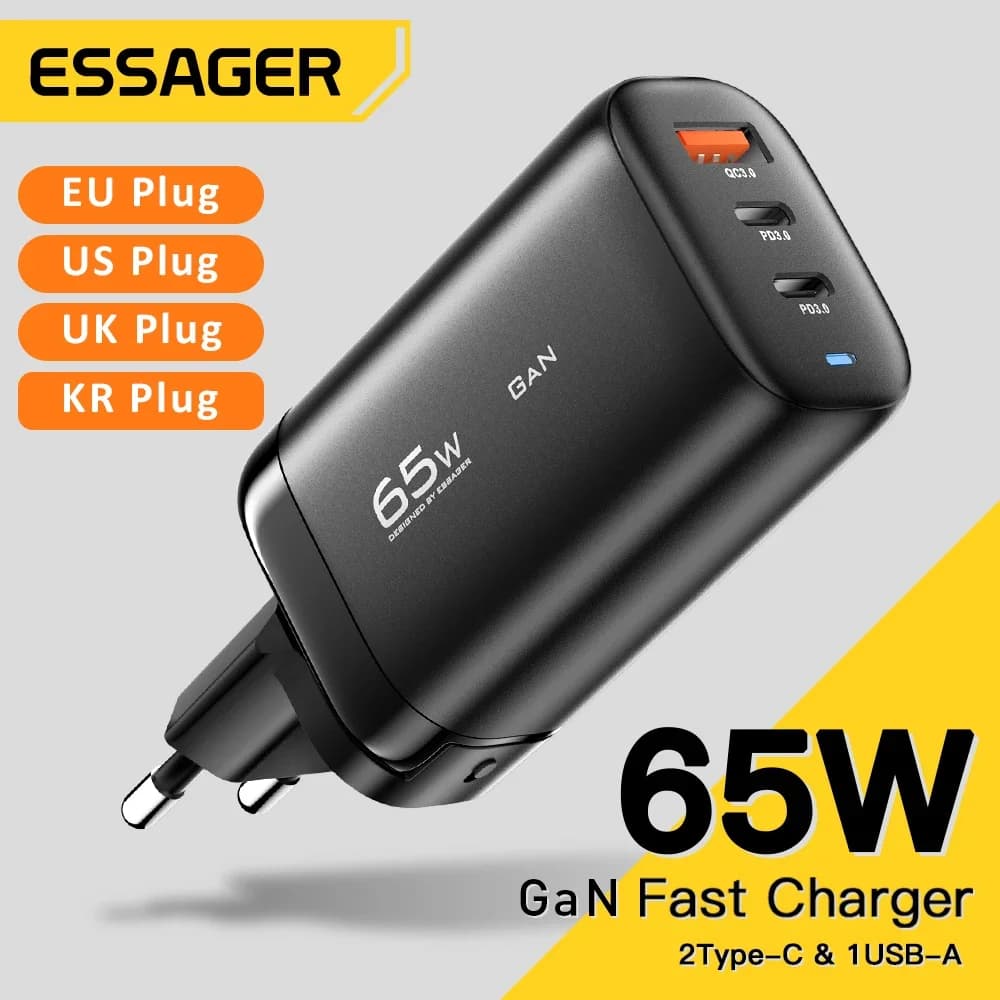 Încărcător laptop GaN USB-C 65W, PPS