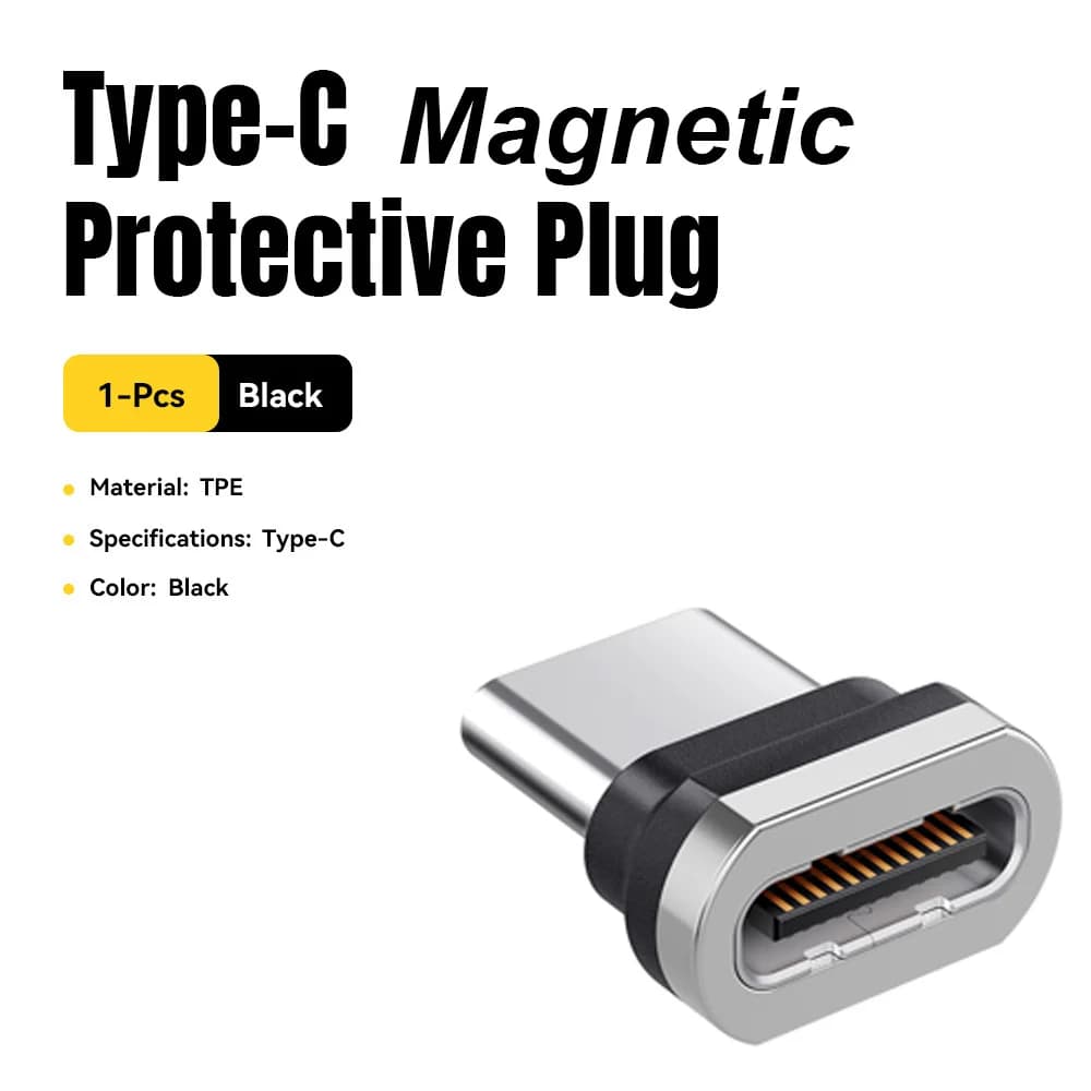 Dop anti-praf USB-C cu suport pentru transfer de date OTG