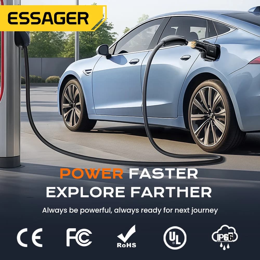 Adaptor de încărcare NACS la CCS1 pentru Tesla