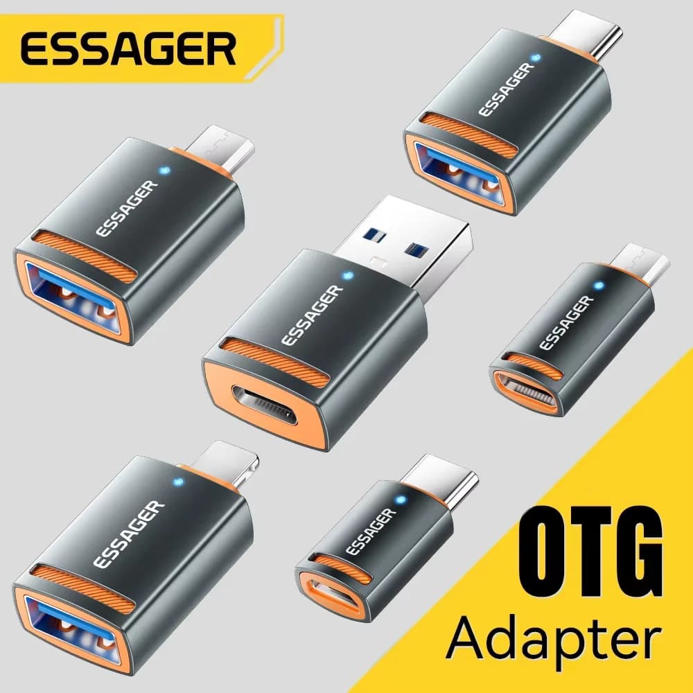 Adaptor USB 3.0 OTG Type-C Masculin la USB-A Femelă