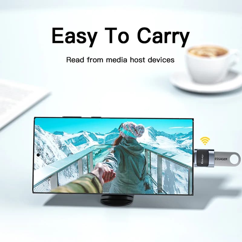 Adaptor OTG USB-C la Micro USB