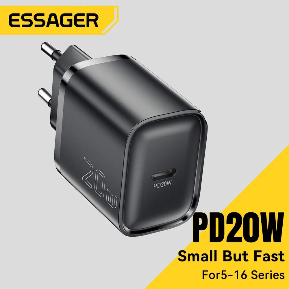 Încărcător de perete mini USB-C PD 20W