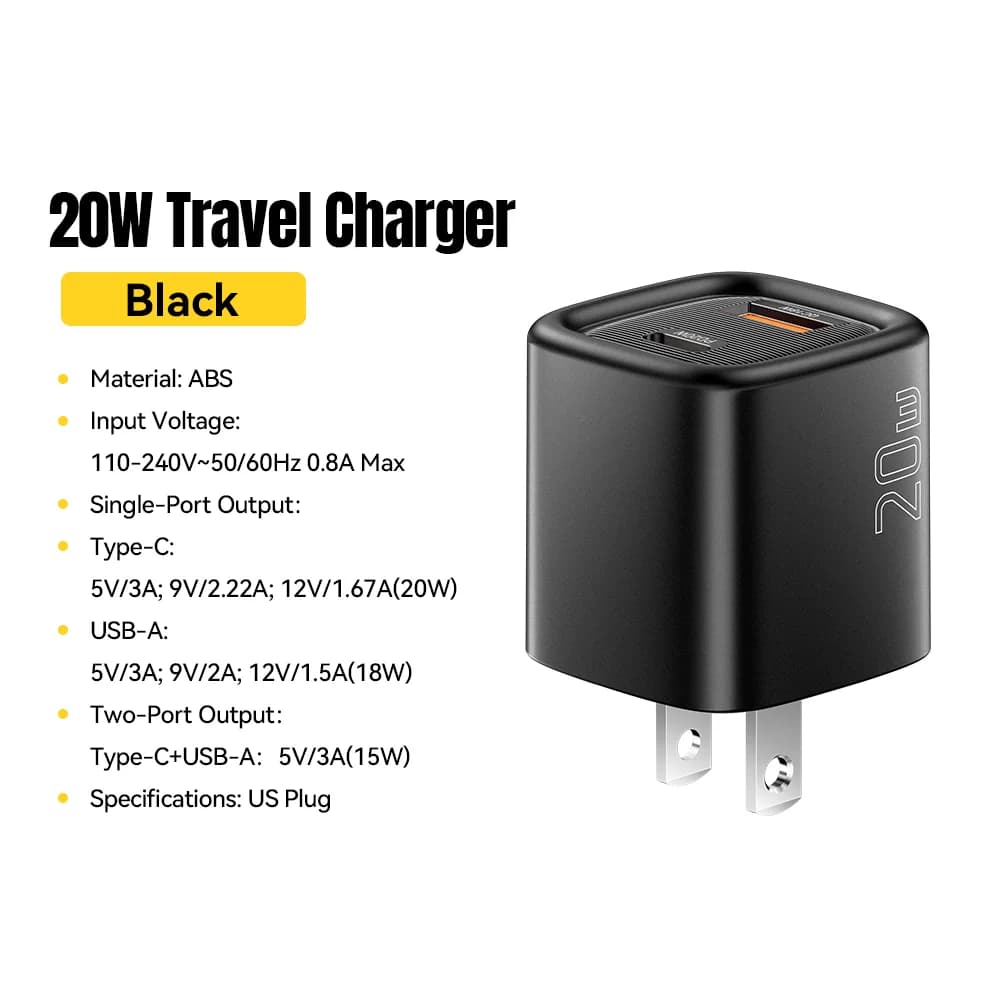 Încărcător rapid USB-C PD 20W