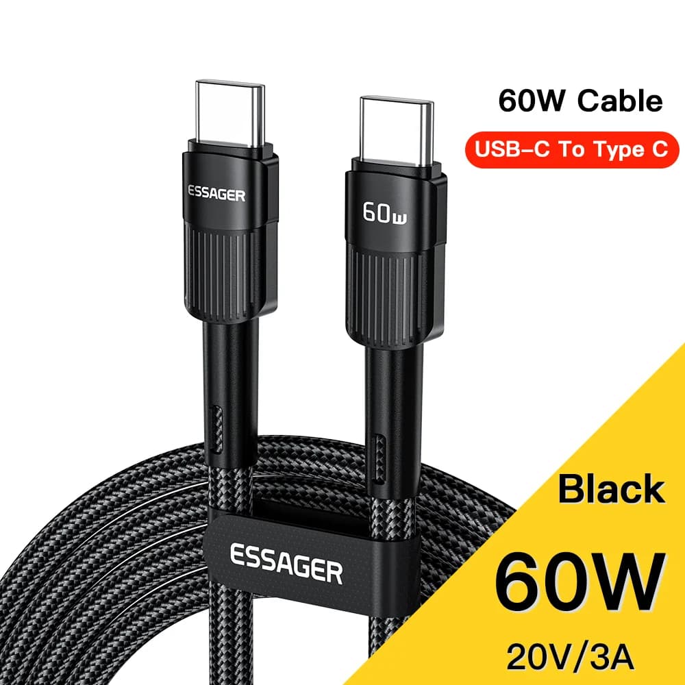 Cablu de date și încărcare rapidă USB-C, 7A, 66W