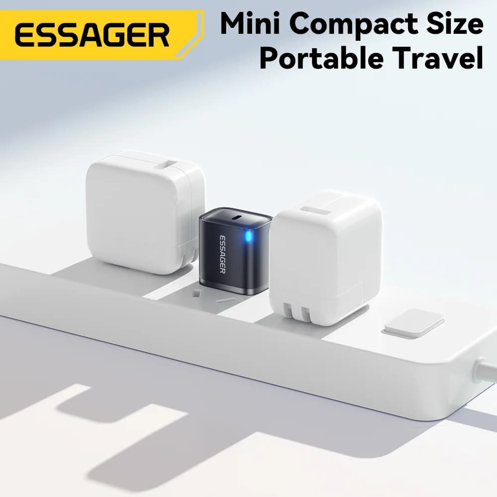 Set Încărcător Mini USB-C 30W cu Cablu Lightning