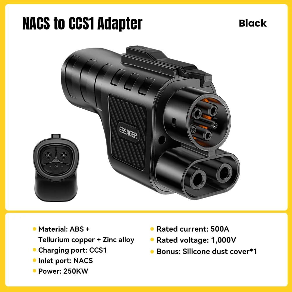 Adaptor de încărcare NACS la CCS1 pentru Tesla